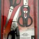 Scissor Set :Multi Purpose Shears / Kitchen Scissors / Boning Scissors $48 Value