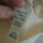 Ladies Top Size 1X Off White S/S Scoop Neck 100% Cotton L.L. Bean Tee EUC