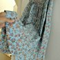 Ladies Skirt Size 10 Floral Lightweight Pleated Skirt by Ship N Shore EUC