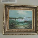 Oil Painting by Frank Dixon 28 X 24 "California School of Painters" Seascape Oil Painting by Frank Dixon 28 X 24 "California School of Painters" Seascape