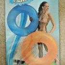 Swim Ring 30 " Green Vinyl Inflatable Swimming Pool Float Beach Raft Toy - NEW Swim Ring 30 " Green Vinyl Inflatable Swimming Pool Float Beach Raft Toy - NEW