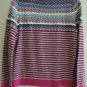 Ladies Top Size 14 (L) Per Una Italy Fair Isle Style Knit Pullover Top $65 Value