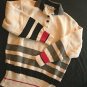 Ladies Knit Top Size S to M Collared Cotton Knit by Nancy Heller $75 Value EUC