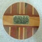 Egg Cups 6 Crafted Layered Wood Sovereign Woodworkers Wanganui New Zealand - Vtg