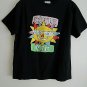 T Shirt Size M United Colors of Benetton " O Sole Mio " Graphic Black Adult Tee