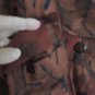 Ladies Jacket Size L Botanical Leaf Print Blazer in Fall Colors $350 Value EUC