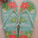 Flip Flops Size 11/12 XL "Summer State of Mind" Theme Unisex Beach Thongs NEW Flip Flops Size 11/12 XL "Summer State of Mind" Theme Unisex Beach Thongs NEW