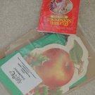 Greeting Cards 6 Apple Cards with Apple Tea Bags Tie On with Ribbon NEW Greeting Cards 6 Apple Cards with Apple Tea Bags Tie On with Ribbon NEW