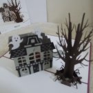 Lovepop Haunted House Pop Up Card 3D Scary Halloween Foldout Card Display NEW