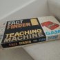 FACT FINDER TEACHING MACHINE GAME MB BOARD GAME 1962