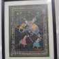 Art Print Folklore of INDIA Mythology Hunters Fend Off Tiger Attack on Elephant