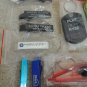 Key Chain Lot 28 Keychains Bottle Opener Ad Premium Flashlight Eyeglass Cleaner