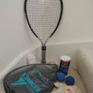Racket Ball Racket +Cover +Balls +Glove +Bag Pro Kennex Tribute GT Racquet Set Racket Ball Racket +Cover +Balls +Glove +Bag Pro Kennex Tribute GT Racquet Set