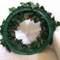 Christmas Wreath -Apples / Pine Cones / Berries / Holly Leaves / Pine Sprigs Vtg