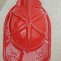Firemans Hat - Red Plastic Firefighter Hat Fits Most - Pretend Play Costume NEW