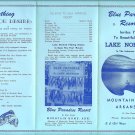 Blue Paradise Resort, Lake Norfork, Mountain Home Arkansas Advertising Pamphlet Blue Paradise Resort, Lake Norfork, Mountain Home Arkansas Advertising Pamphlet