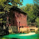 The Old Red Grist Mills at Alley Spring, Eminence, Missouri Postcard