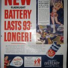 Old Eveready Battery Advertisement - Canada