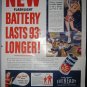 Old Eveready Battery Advertisement - Canada