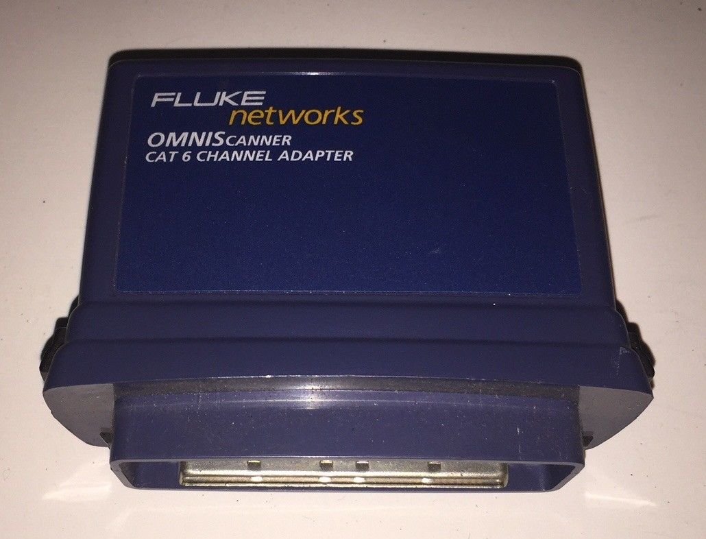 &acirc;��  FLUKE NETWORKS OMNIScanner CAT 6 CHANNEL LAN ADAPTER | PN 2950-4018-01 &acirc;��
