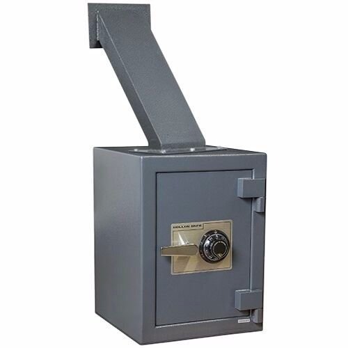 &acirc;�� HOLLON DEPOSITORY DROP SAFE WITH REAR WALL DEPOSIT CHUTE DIAL LOCK &acirc;�� TTW-2015C