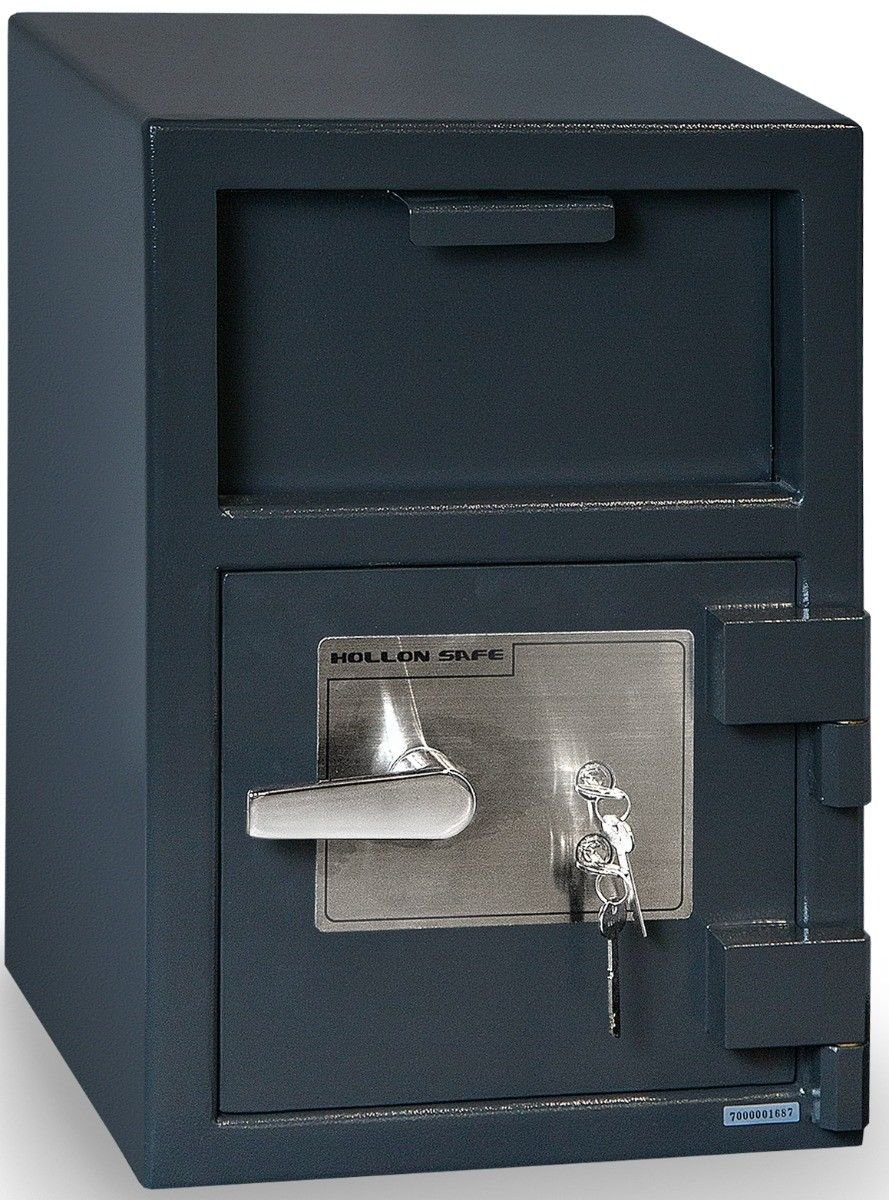 HOLLON FD-2014K DEPOSITORY DROP SAFE DUAL KEY UL B-RATED | AUTHORIZED DEALER