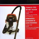 PORTER CABLE 4 GALLON WET DRY STAINLESS STEEL VACUUM & BLOWER W/ACCESSORIES RFB