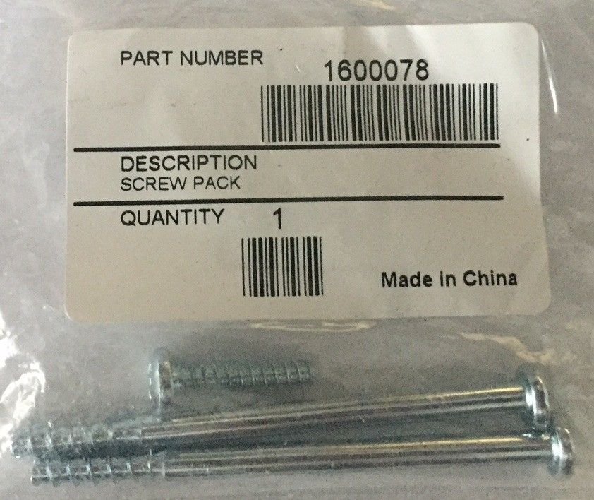 &acirc;�� BISSELL 17N4 DEEP CLEAN CARPET CLEANER HANDLE SCREW PACK PART 1600078 &acirc;�� NEW