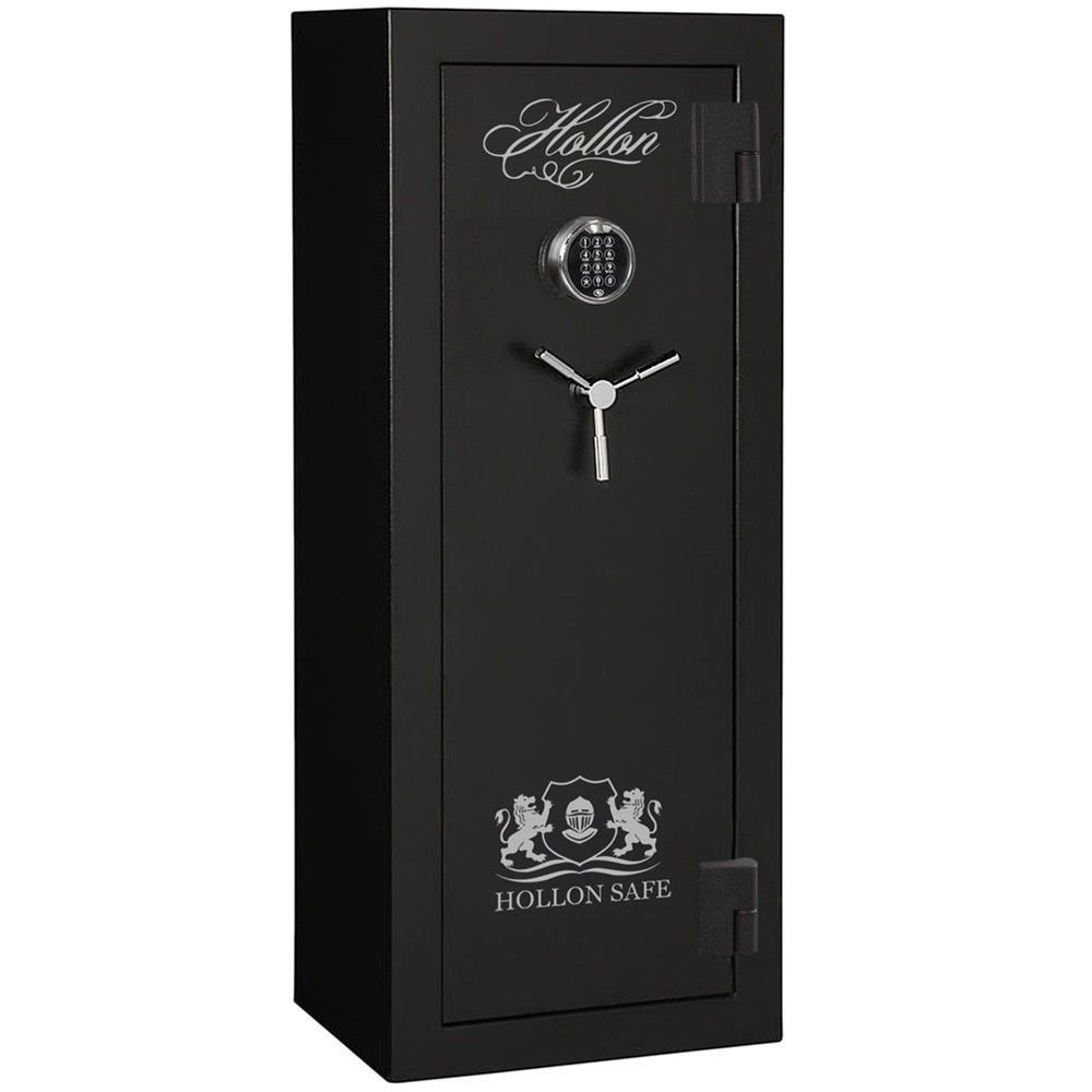&acirc;�� HOLLON CS-12 12-RIFLE CRESCENT SHIELD 75 MIN FIRE GUN SAFE | DIAL OR KEYPAD &acirc;��
