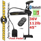 Minn Kota Trolling Motor | Ultrex 112 US2 | Foot Control Trolling Motor | iPilot