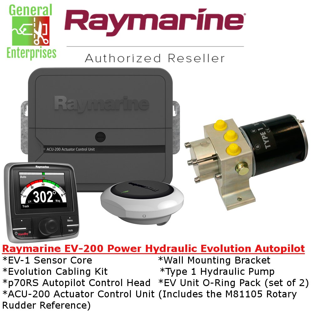 Raymarine Autopilot | EV-200 | GPS Navigation | Boat Parts | Boat GPS ...