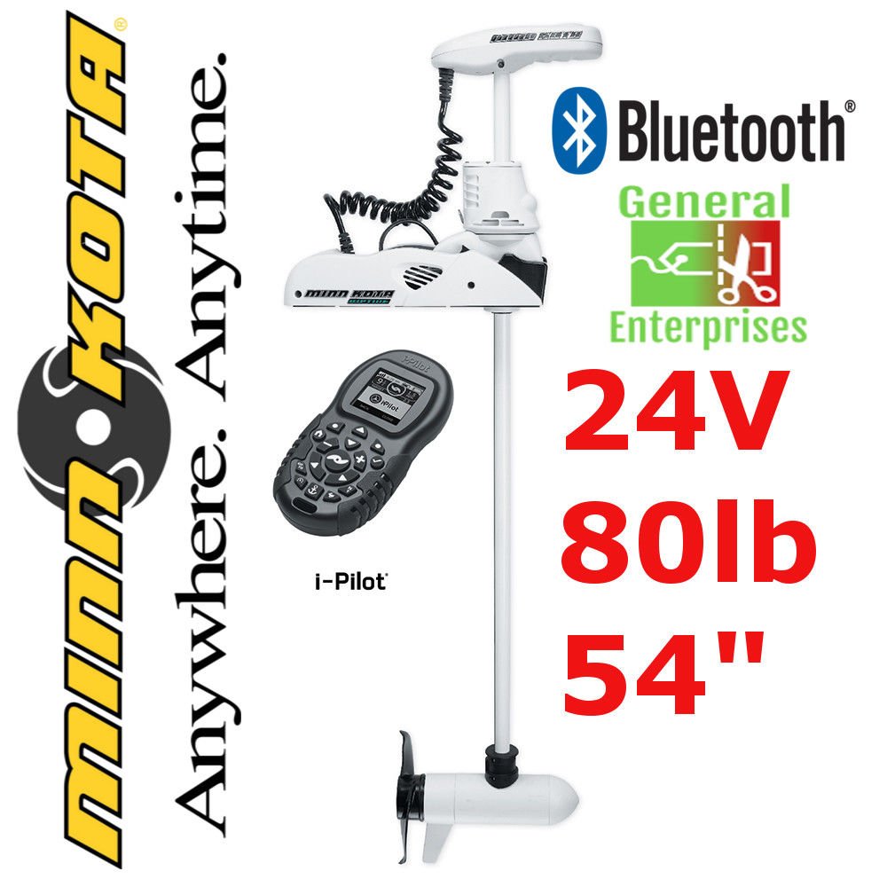 Minn Kota Trolling Motor Riptide Ulterra 80 Salt Water Trolling