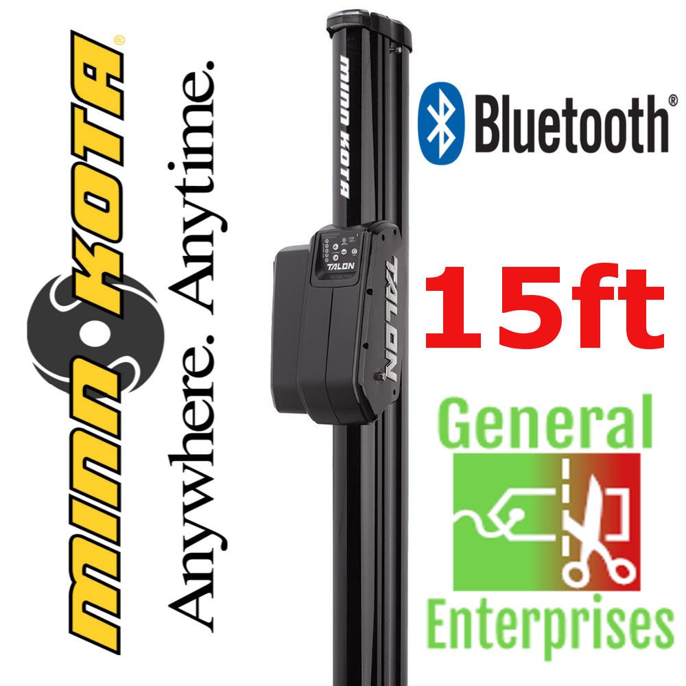 Minn Kota Talon 15ft Black Boat Anchor Shallow Water Anchor