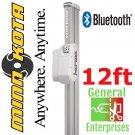 Minn Kota Talon | 12ft White | Shallow Water Anchor | Boat Anchor | Pole Anchor