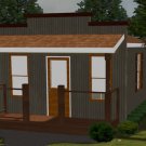 Saloon Style Shed | 14 x 20 | Covered Porch | DIY Building Plans | Custom Shed