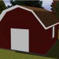 Barn Style Shed | 16 x 20 | Complete Building Plans | Barn Style Garage | DIY