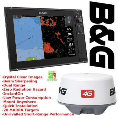 B&G Zeus3 | Weather Radar Bundle | Radar | Chartplotter