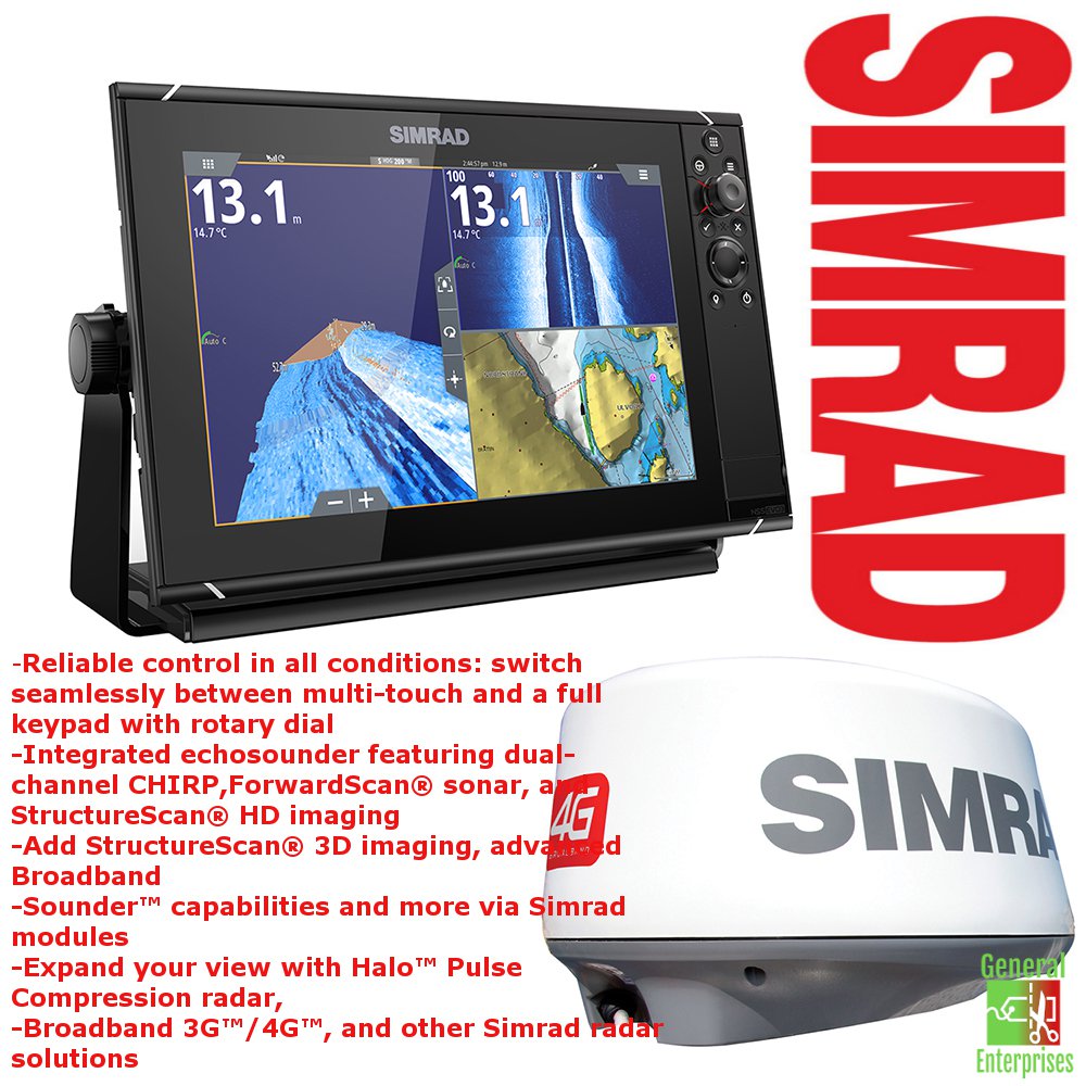 Simrad NSS7 evo3 | Chart Plotter | Fish Finder | GPS | Autopilot