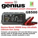 NOCO Genius Boost | GB500 | Battery Charger | Jump Starter