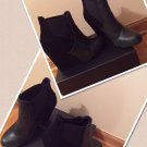 Andela NYC Suede Leather Wedge 9.5 Italy