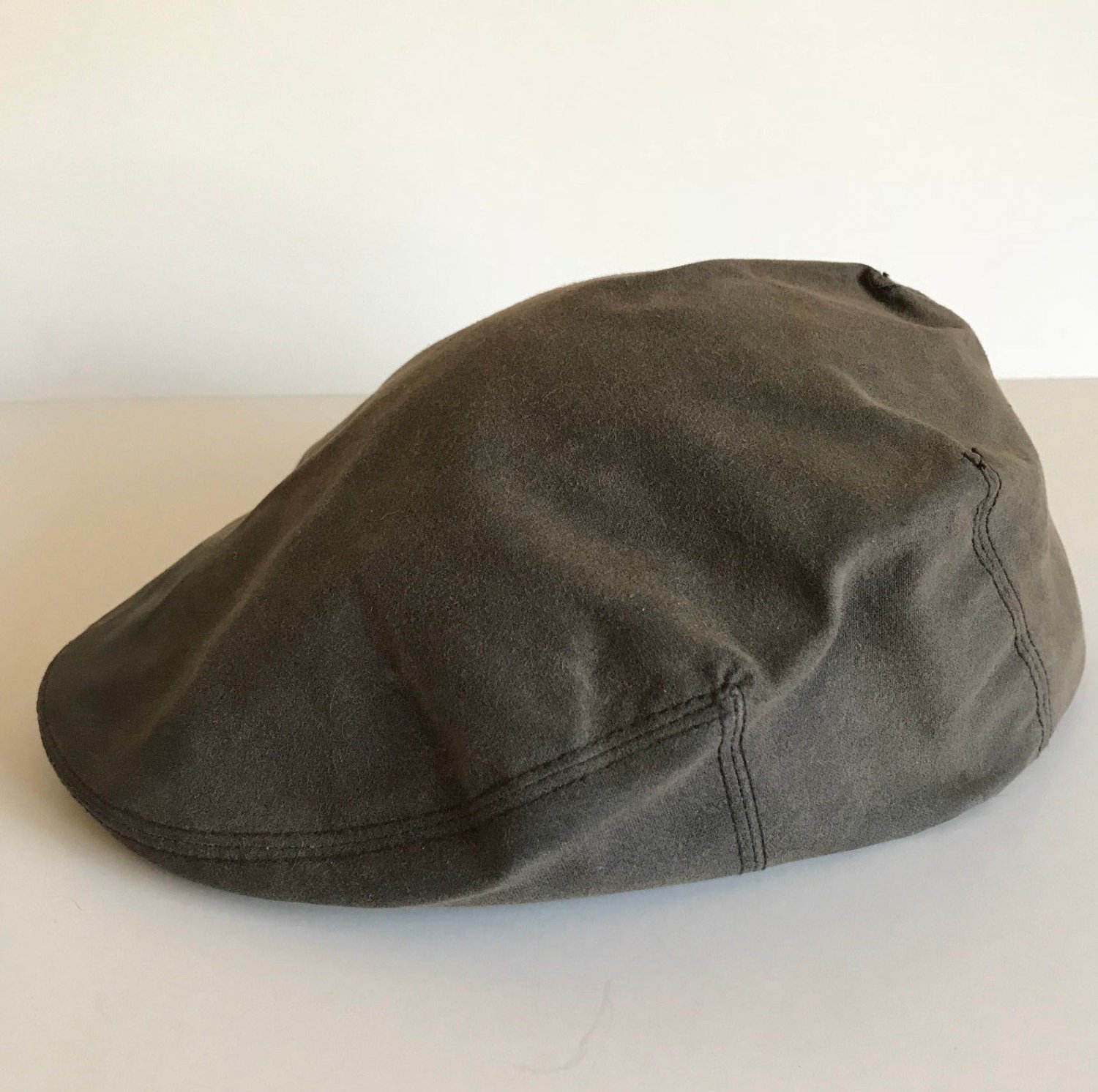 Duluth Trading Company Distressed Cotton Newsboy Cabby Mens Cap Hat Large