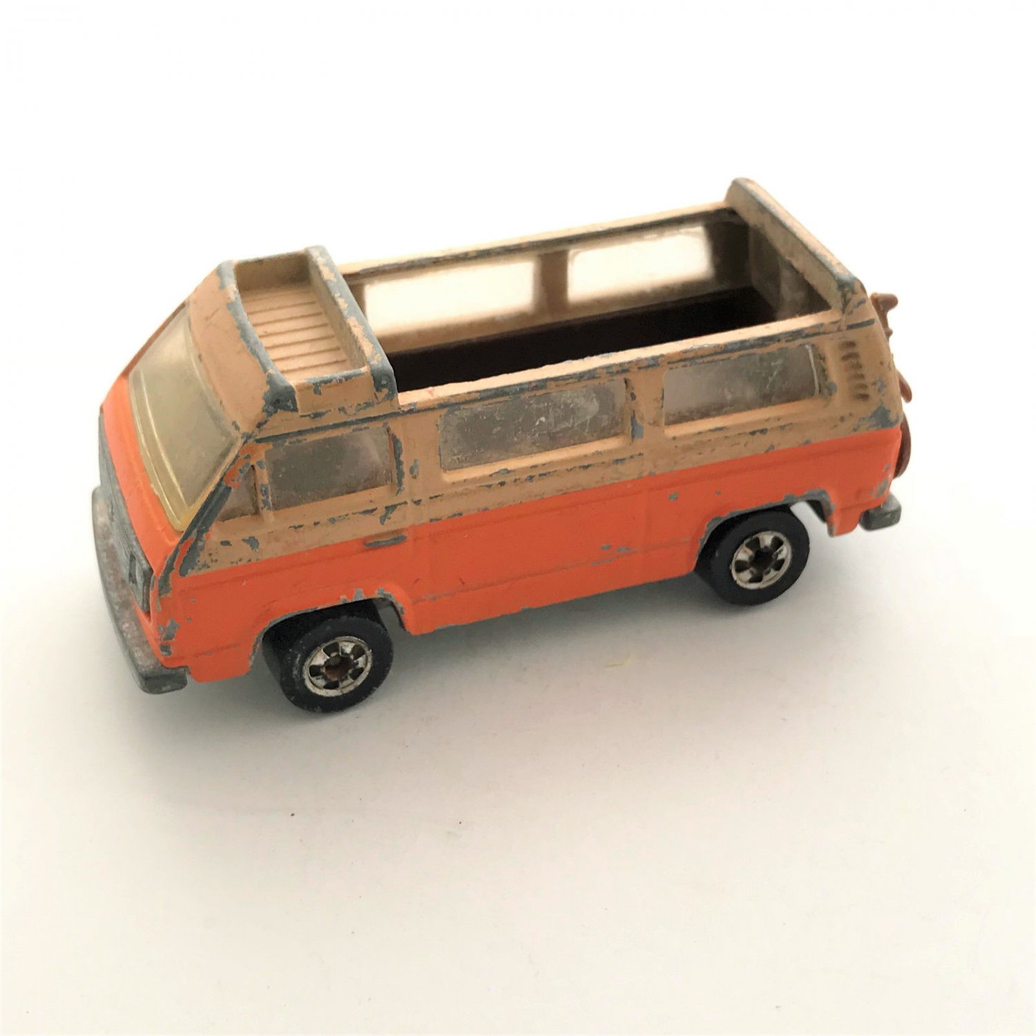 Hot Wheels Mattel Sunagon Orange VW Van Camper Volkswagen Bus Vintage 1983.
