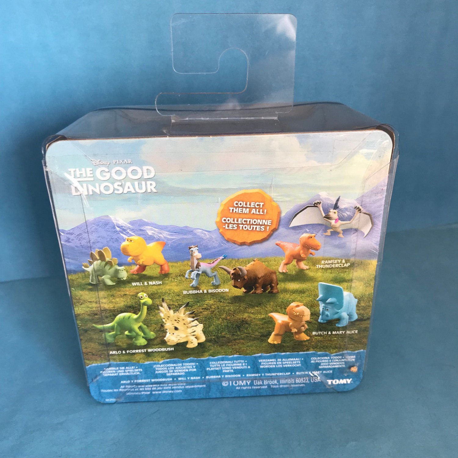 The Good Dinosaur Ramsey and Thunderclap TOMY Toy Mini Figurines