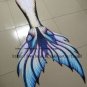 2018 Black Pearl Mermaid Tails for Swimming for Adult with Monofin Cosplay Costumes Gift Idea