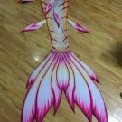 Custom Pink Mermaid Tails for Swimming with Monfin Adult Beachwear Swimsuit Birthday Gift