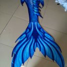 Dolphin Blue Mermaid Tails for Swimming with Monofin for Kids Teens Birthday Gift
