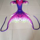 Purple 3D Swimmable Mermaid Tail for Woman Halloween gift