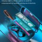 Wireless Headset Bluetooth 5.0 with Microphone IPX7 Waterproof Gaming Earphone