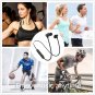 Wireless Magnetic Bluetooth Stereo Earphone Sport Headset for iPhone Samsung Xiaomi Huawei-blue