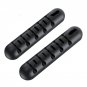 2sets Cable Organizer Management USB Cable Winder 5 clips